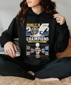 Bring It In 2023 Western Conference Champions Denver Nuggets T Shirt