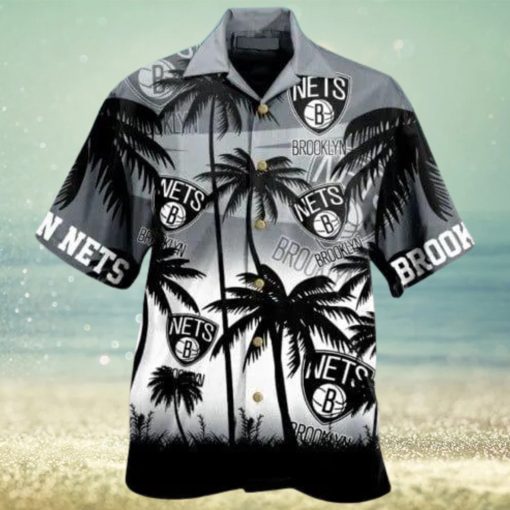 Brooklyn Nets National Basketball Association 2023 Hawaiian Shirt Pattern