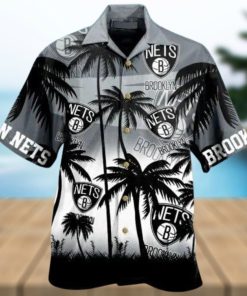 Brooklyn Nets National Basketball Association 2023 Hawaiian Shirt Pattern