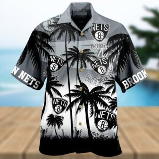 Brooklyn Nets National Basketball Association 2023 Hawaiian Shirt Pattern