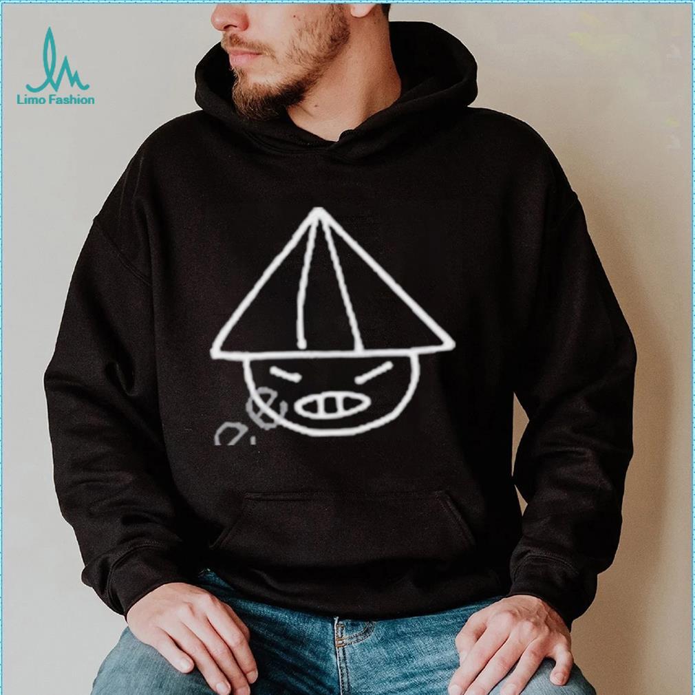 Bruce Wang Merch Hand Drawn Black Shirt Bruce Wang Merch Hand Drawn Black Shirt