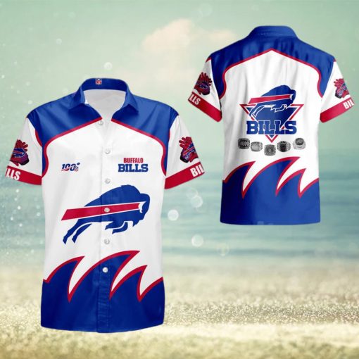 Buffalo Bills Hawaiian Button Summer Gift Hawaiian Shirt For Men And Women