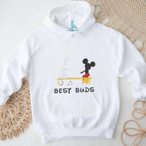 Bugs and Mickey Share a Joint on Our Tee shirt