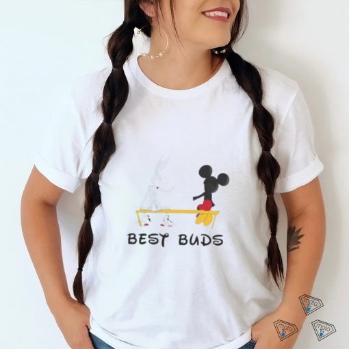 Bugs and Mickey Share a Joint on Our Tee shirt