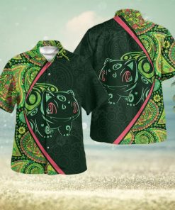 Bulbasaur Paisley Pattern Design Hawaiian Shirt and Short