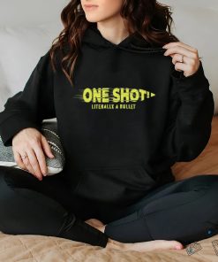 Call of Duty One Shot Literally a bullet logo shirt