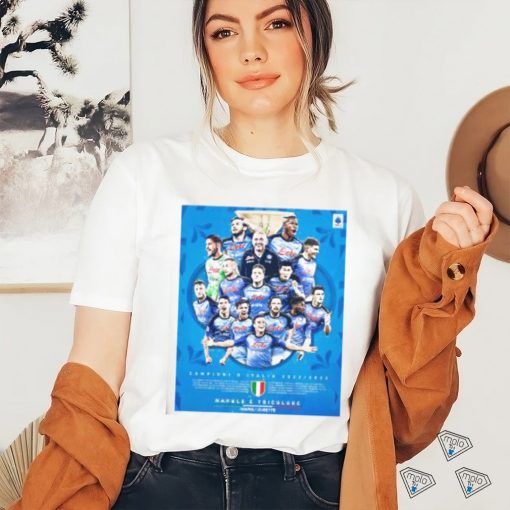 Campioni D’Italia 2022 – 2023 SSC Napoli poster shirt