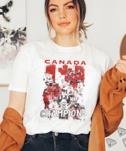 Canada Team Hockey 2023 Champions shirt