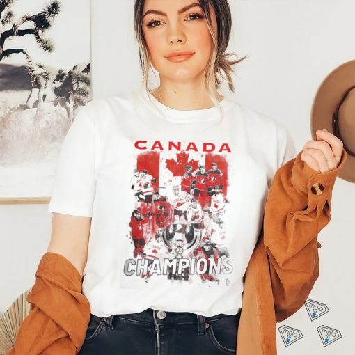 Canada Team Hockey 2023 Champions shirt