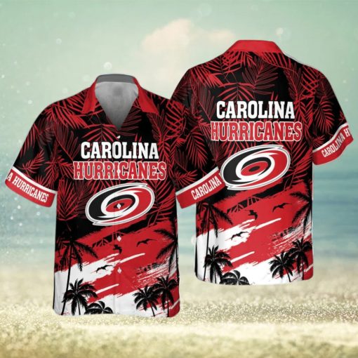 Carolina Hurricanes National Hockey League 2023 AOP Hawaiian Shirt