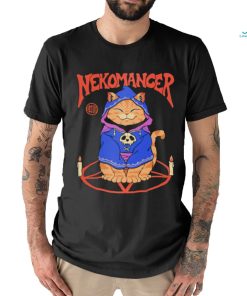 Cat necromancer Nekomancer art shirt