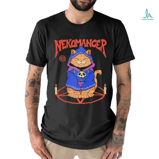 Cat necromancer Nekomancer art shirt