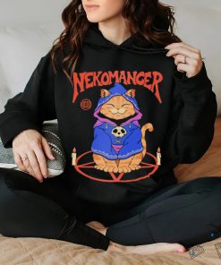 Cat necromancer Nekomancer art shirt