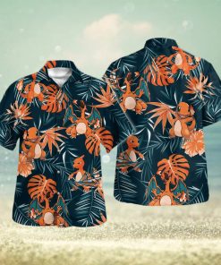 Charizard Charmeleon Charmander Tropical Design Hawaiian Shirt and Short