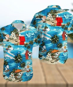 Charlie Brown Snoopy Hawaiian Shirt For Men For Men