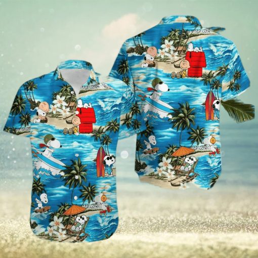 Charlie Brown Snoopy Hawaiian Shirt For Men For Men