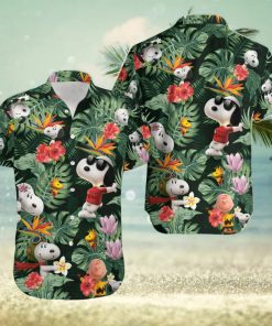 Charlie Brown Snoopy Hawaiian Shirt For Men