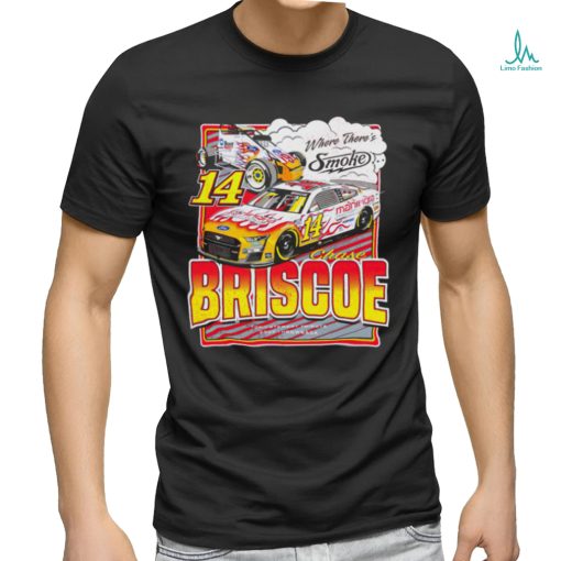 Chase Briscoe where there’s smoke Tony Stewart tribute 2023 shirt