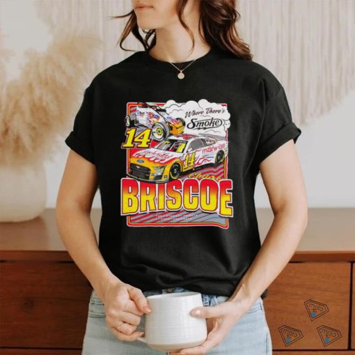 Chase Briscoe where there’s smoke Tony Stewart tribute 2023 shirt