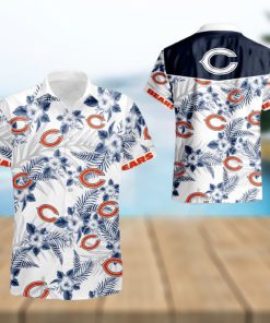 Chicago Bears Floral Hawaii Summer Hawaiian Shirt For Men And Women