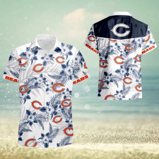 Chicago Bears Floral Hawaii Summer Hawaiian Shirt For Men And Women