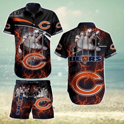 Chicago Bears NFL Hawaiian Shirt And Short Style Summer