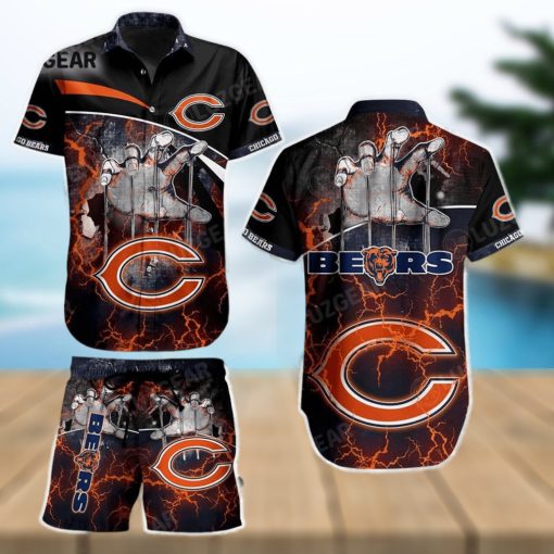 Chicago Bears NFL Hawaiian Shirt And Short Style Summer