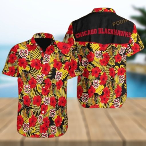 Chicago Blackhawks News 3D Funny Hawaiian Shirt