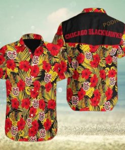 Chicago Blackhawks News 3D Funny Hawaiian Shirt