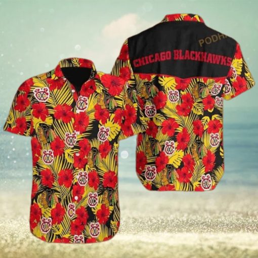 Chicago Blackhawks News 3D Funny Hawaiian Shirt