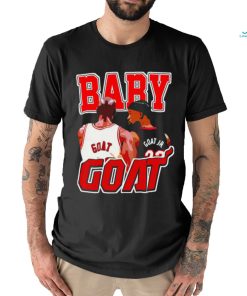 Chicago Bulls Michael Jordan Goat and Miami Heat Jimmy Butler Goat Jr Baby Goat shirt