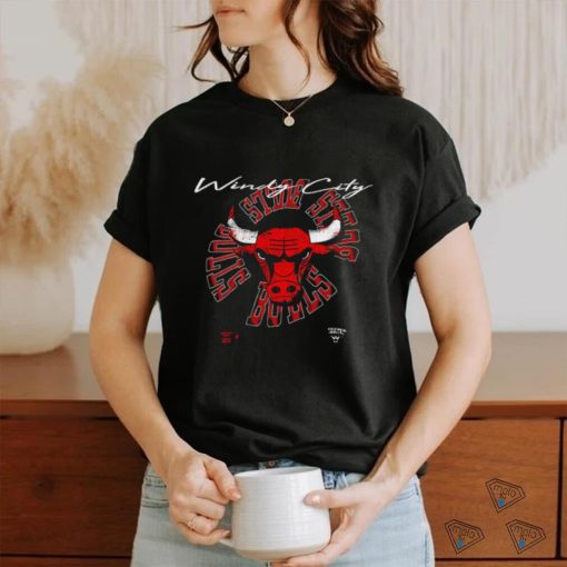 Chicago Bulls Windy City logo 2023 shirt