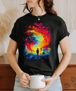 Child like wonder colorful shirt