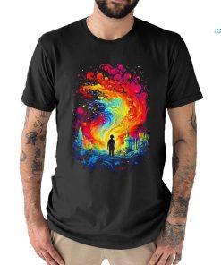 Child like wonder colorful shirt