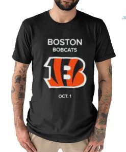 Cincinnati Bengals Boston Bobcats Oct.1 Shirts