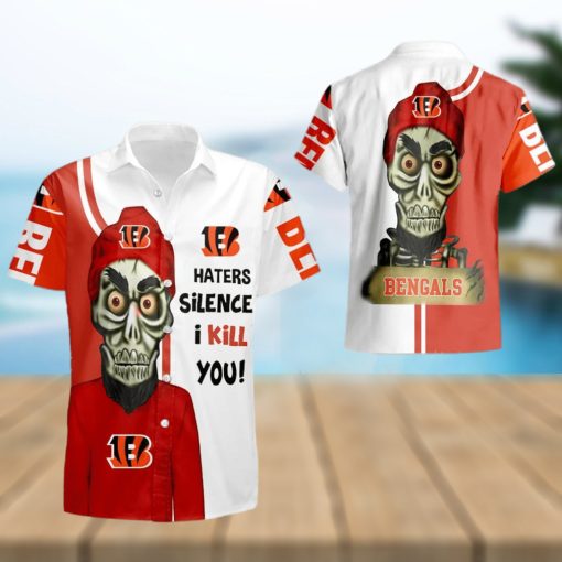 Cincinnati Bengals Haters I Kill You Hawaii Summer Hawaiian Shirt For Men And Women