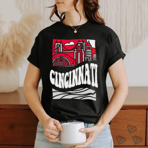 Cincinnati Reds baseball Cincinnati postcard shirt