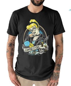 Cinderella tattoo Curfew Sucks cartoon shirt