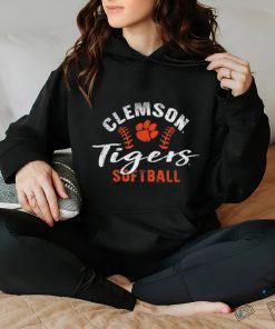 Clemson Tigers Softball T Shirt