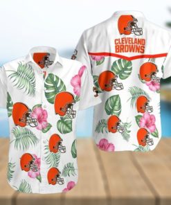 Cleveland Browns Nfl 3D Hawaiian Shirt Men And Women For Fans