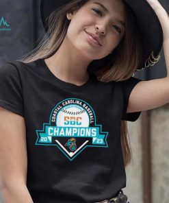 Coastal Carolina Chanticleers 2023 Sun Belt Baseball Regular Season Champions logo shirt