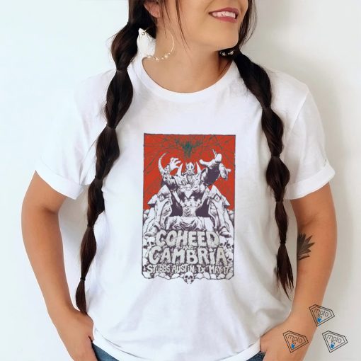 Coheed And Cambria Stubbs Austin, TX May 17 2023 Poster Shirt