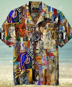 Collage De Picasso 3D Funny Hawaiian Shirt