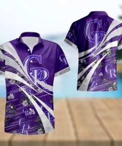 Colorado Rockies Hawaii Style Shirt Summer Hawaiian Shirt For Men And Women