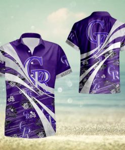 Colorado Rockies Hawaii Style Shirt Summer Hawaiian Shirt For Men And Women