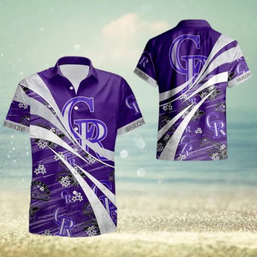 Colorado Rockies Hawaii Style Shirt Summer Hawaiian Shirt For Men And Women