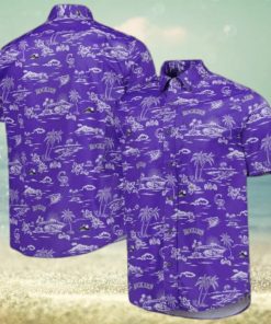 Colorado Rockies Purple Kekai Performance 3D Funny Hawaiian Shirt