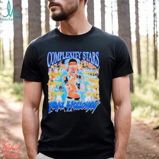 Complexity Stars Max Holloway shirt