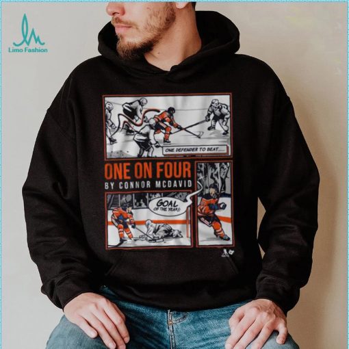 Connor Mcdavid One on Four 2023 shirt