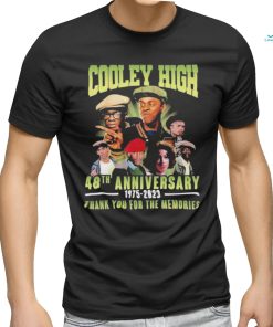 Cooley High 48th Anniversary 1975 – 2023 Thank You For The Memories T Shirt